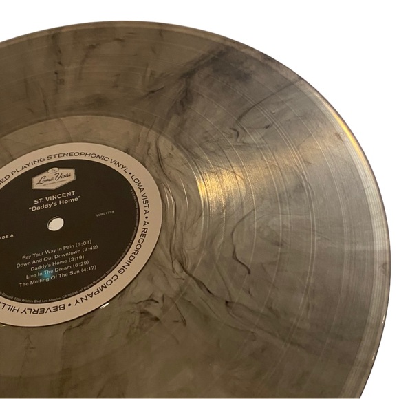 St. Vincent “Daddy’s Home” Exclusive Marbled Color Vinyl Record - Picture 5 of 8